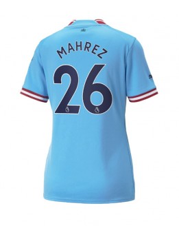 Manchester City Riyad Mahrez #26 Heimtrikot für Frauen 2022-23 Kurzarm